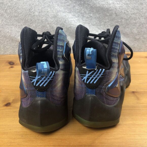 Nike Lebron 13 XIII Boy's Size 6.5Y 'Summit Lake Hornets' 808709-003 - Picture 8 of 14